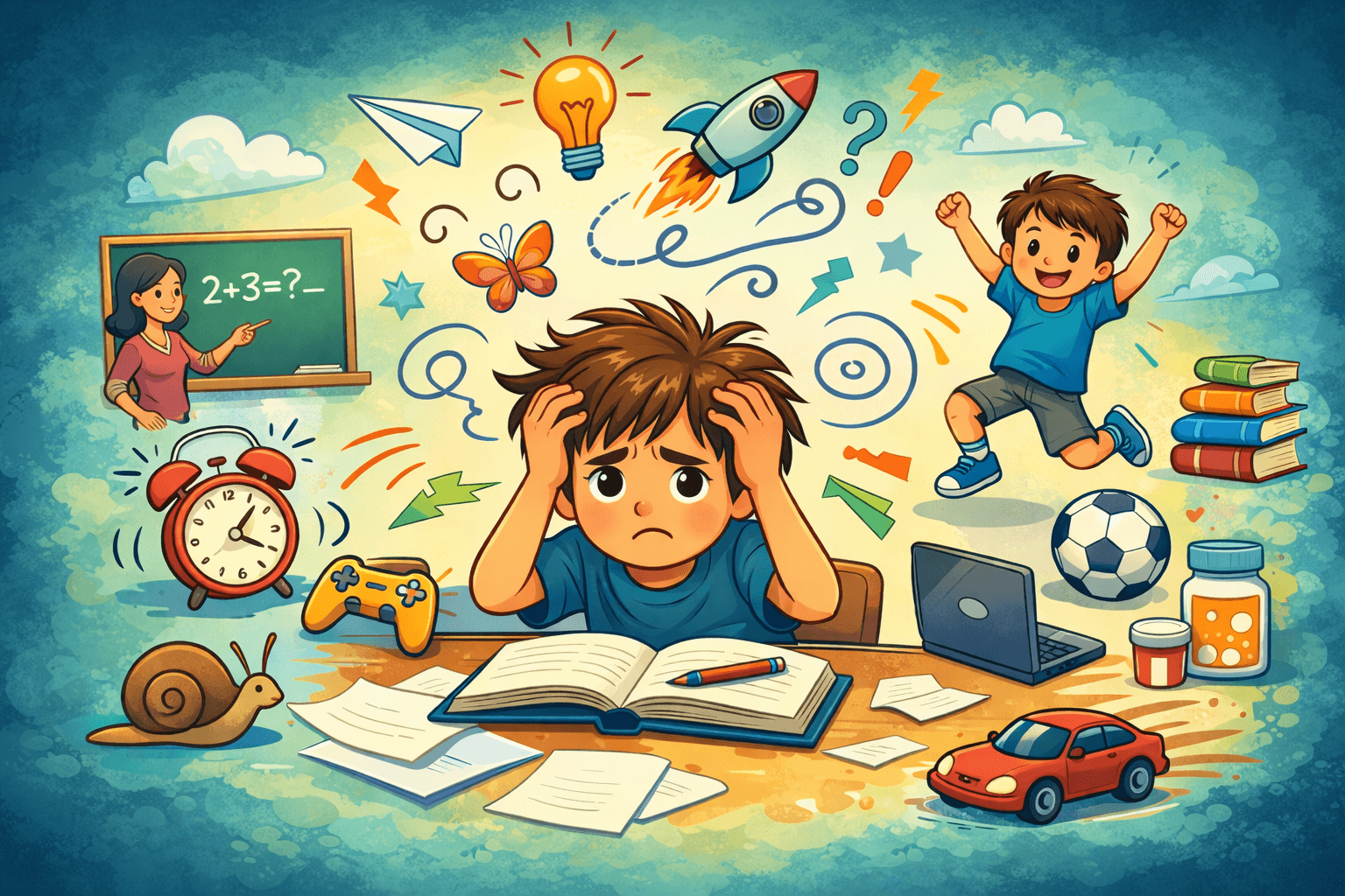 Çocuğunuz Yerinde Duramıyor mu? DEHB mi Yaramazlık mı? 